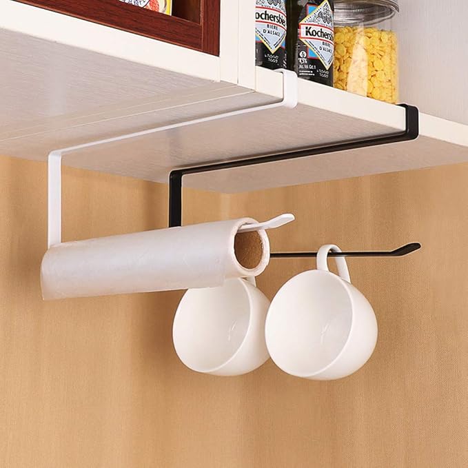 Usmascot Paper Towel Holder Dispenser Under Cabinet Paper Roll Holders - Image 5