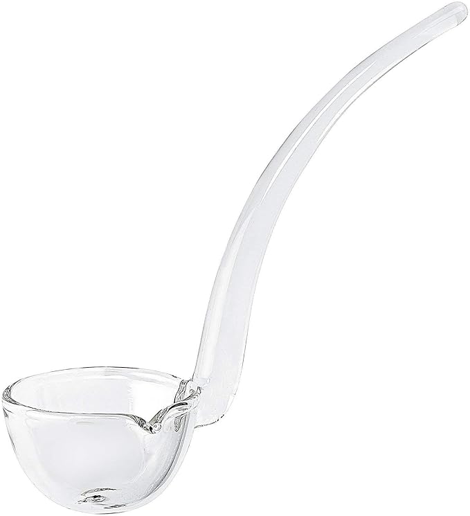 Badash 6" Small Glass Gravy Ladle, Artisan Heritage Quality Mouth-Blown by Badash