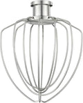 K45WW Whisk Attachment for 4.5 5 QT KitchenAid Tilt-Head Stand Mixer, 6 Wire by NewlyArt