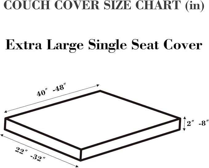 Sofa Covers Couch Covers for Sofa Pet Friendly Couch Cushion Covers Universal - Image 2