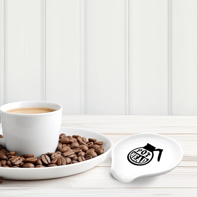 Funny Coffee Spoon Holder-Coffee Spoon Rest-Cafe Bar Station Accessories-Pot - Image 4