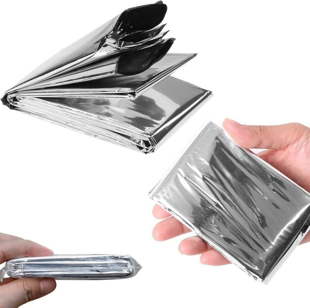 Emergency Foil Thermal Blanket shelter Survival Reflective Blankets