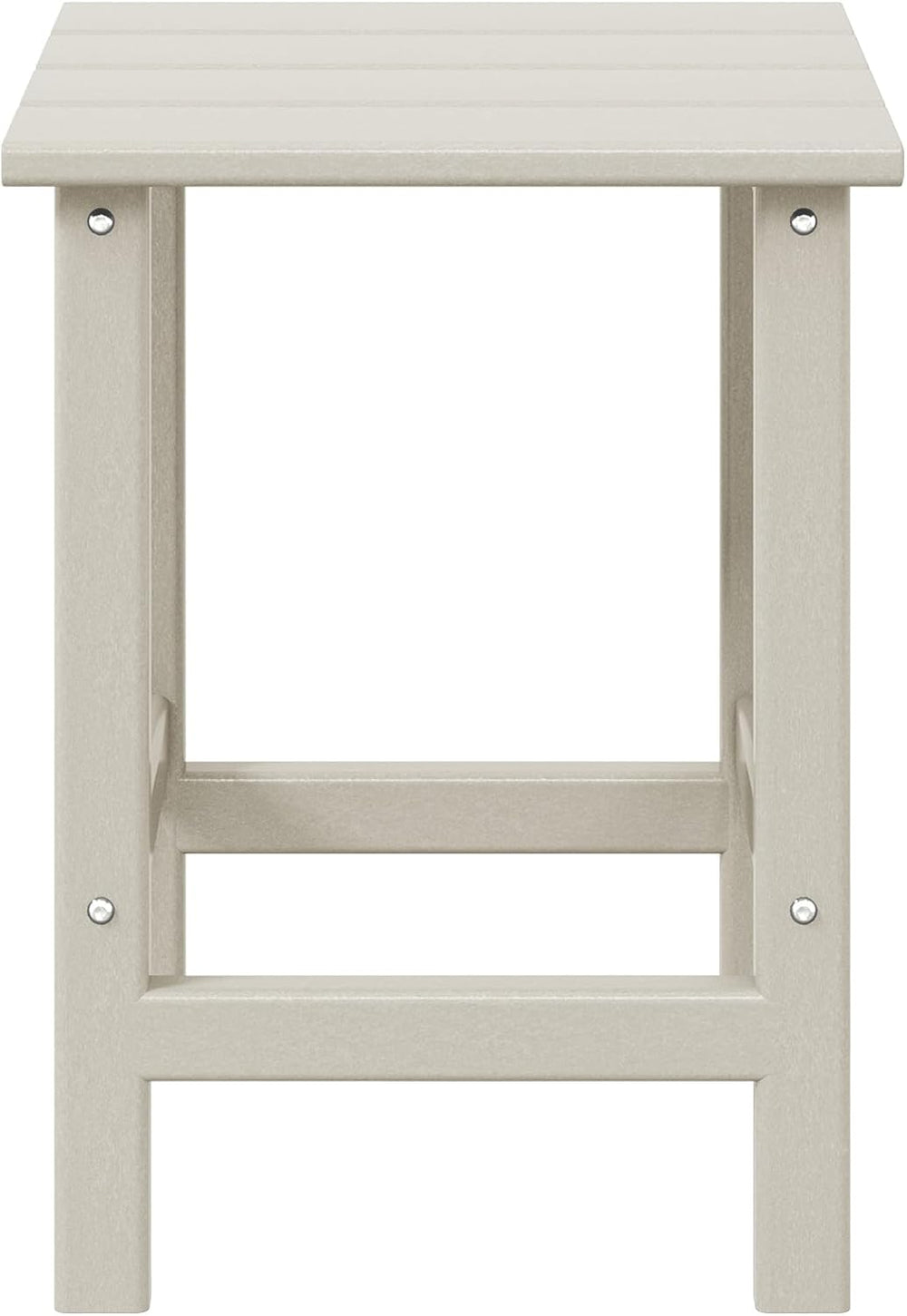 WestinTrends Malibu 14" Square Outdoor Side Table for Adirondack Chair