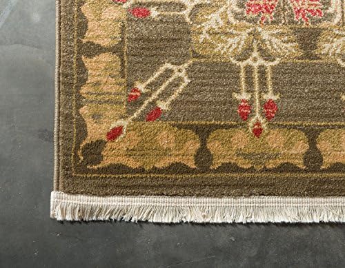 Unique Loom Edinburgh Collection Area Rug - Canmore (6' 1" x 9' ...