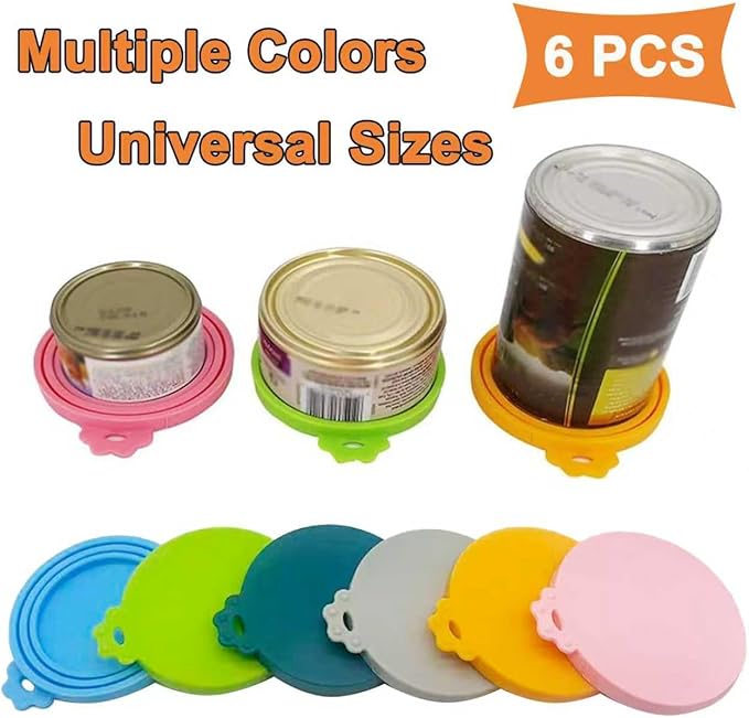 Food Can Lids, One Tin Cap Fit Most Standard Size Dog Cat Food - Image 4