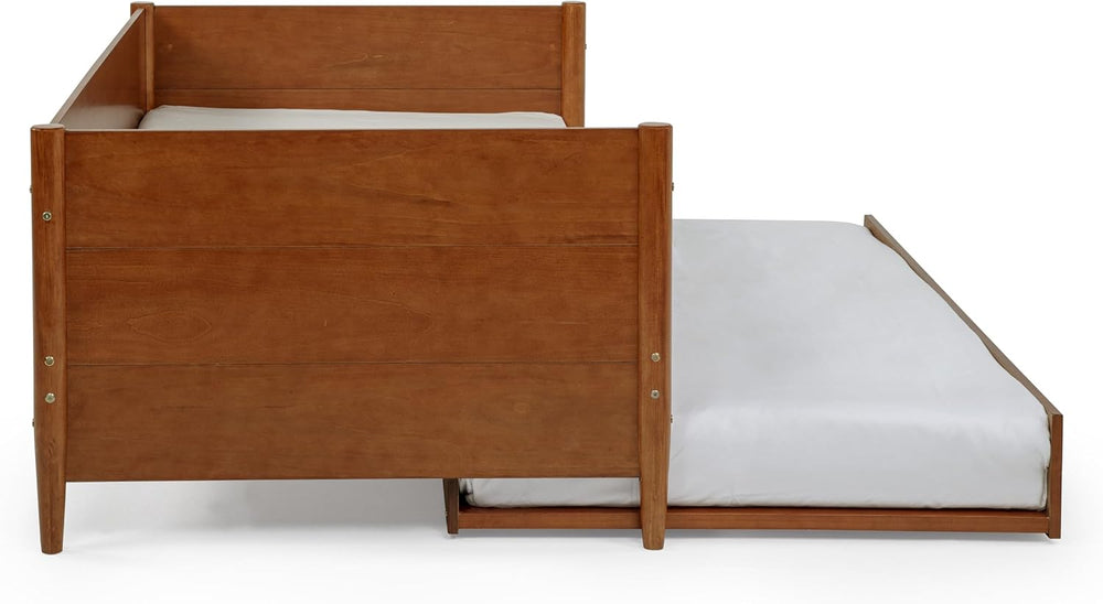 Camaflexi Mid-Century Modern Daybed & Trundle/Solid and Manufactured Wood...