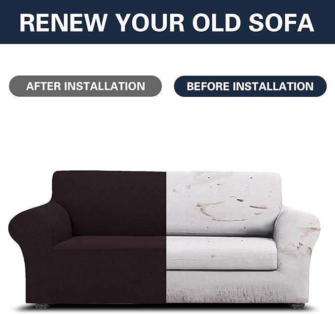 Cupuamon 2026 New Stretch Oversized Sofa Slipcovers Couch Sofa Cover - Image 5