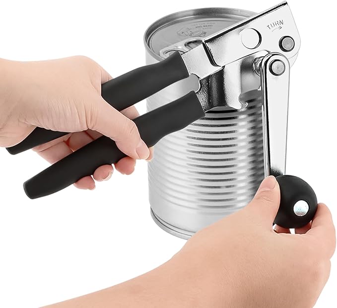 Commercial Can Opener, Crank Can Openers Manual, Heavy Duty Handheld Stainless by Unknown