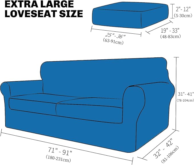 XINEAGE 2026 New 3 Pieces Couch Covers - Image 6