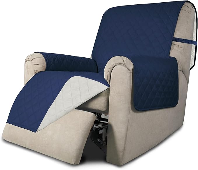 Easy-Going Recliner Chair Slipcover Reversible Sofa Cover Water Resistant Couch by Easy-Going