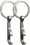 Titanium Bottle Opener, Small Keychain Beer Bottle Opener Can Opener by SHEICAP