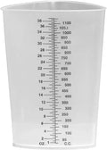 Triangular Polypropylene Graduated Beaker, Translucent by Unknown