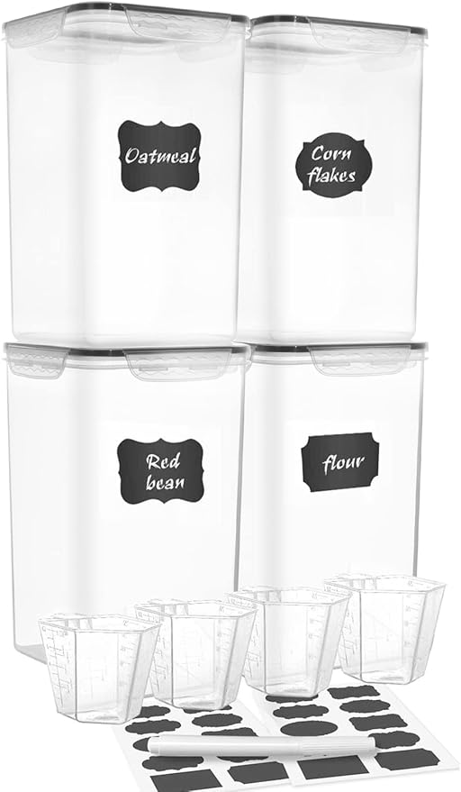 M MCIRCO Extra Large 7qt / 6.5L/220oz Tall Food Storage Containers, WIDE & DEEP - Image 2