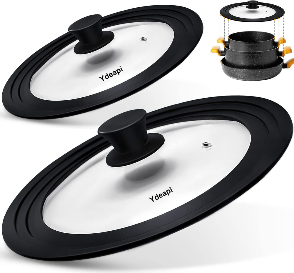 Ydeapi Universal Lids for Pots, Pans & Skillets