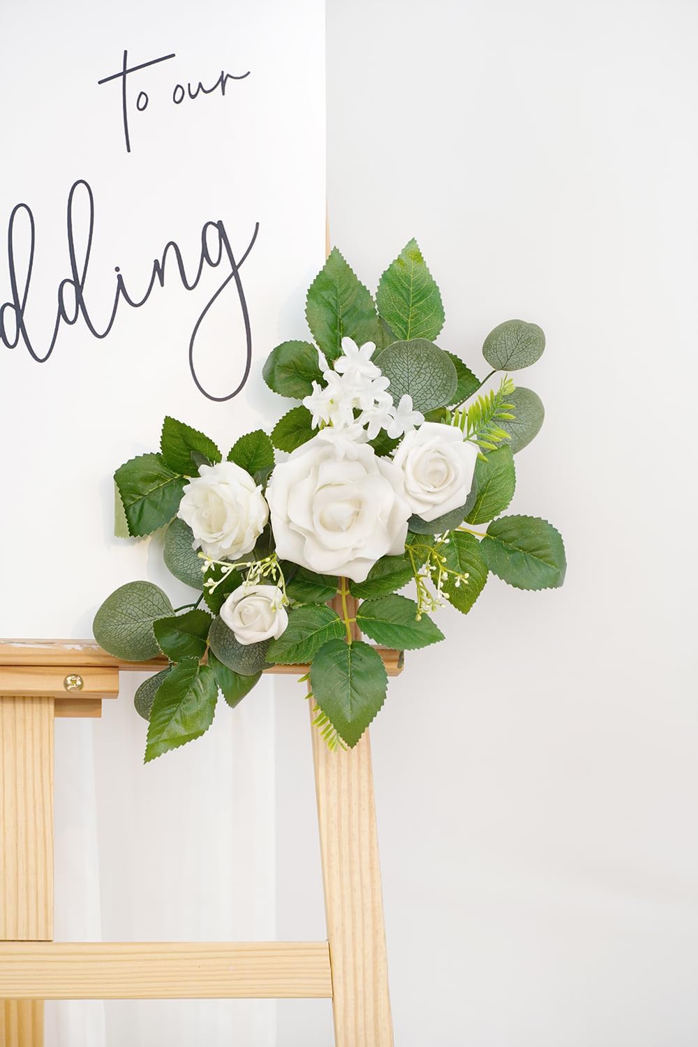 WEIERYUE(Pack of 2 Artificial Flowers Decorations, Wedding Flowers, Wedding, ...