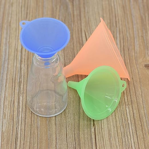 Plastic Funnel Set of 5, All Purpose Cooking Funnels Small to Large Funnel - Image 7