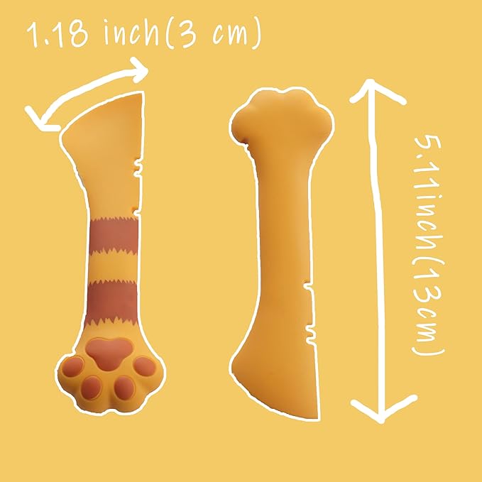 Meow&Woof Cat Wet Food Spoon, Mini Spatula - Image 2