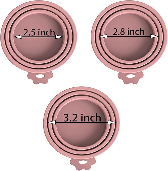 8 pack Silicone Pet Food Can Lids - Image 2