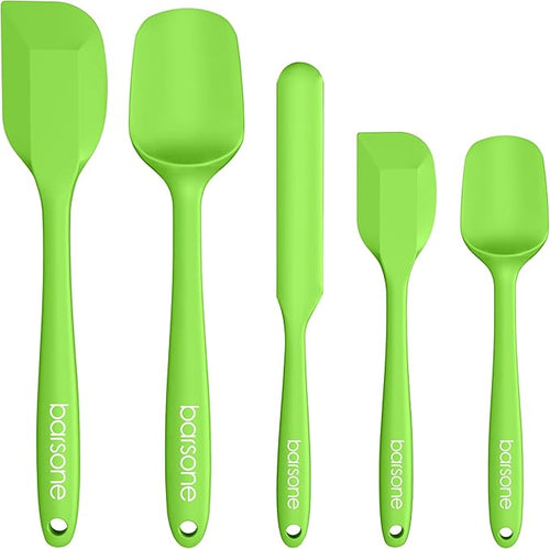 5-Piece Silicone Spatula Set by barsone