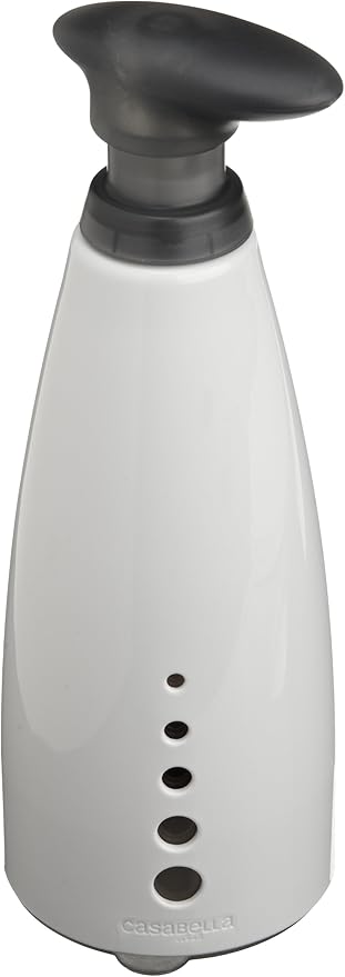Casabella Sink Sider Soap Pump Bottle 14-Ounce Multipurpose Dispenser by Casabella