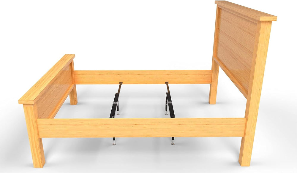 Bed Slats Center Support System | Adjustable Length & Height Tubular Stee...