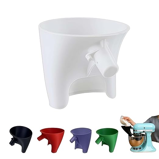 Flour Funnel for KitchenAid Mixer 5 Qt, Anti-Splash Attachment for Tilt-Head by LWOGDFlourFunnelforKitchenAidMixer