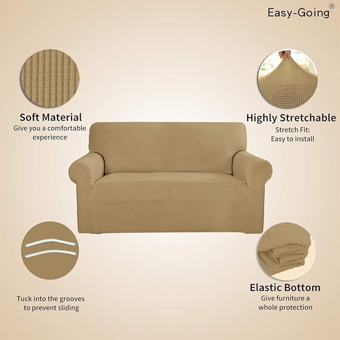 Easy-Going Stretch Oversized Sofa Slipcover 1-Piece Sofa Cover Furniture - Image 3