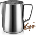 SIKEMAY Milk Frothing Pitcher Cup, 20oz/600ML Milk Frother Cup Stainless Steel by SIKEMAY