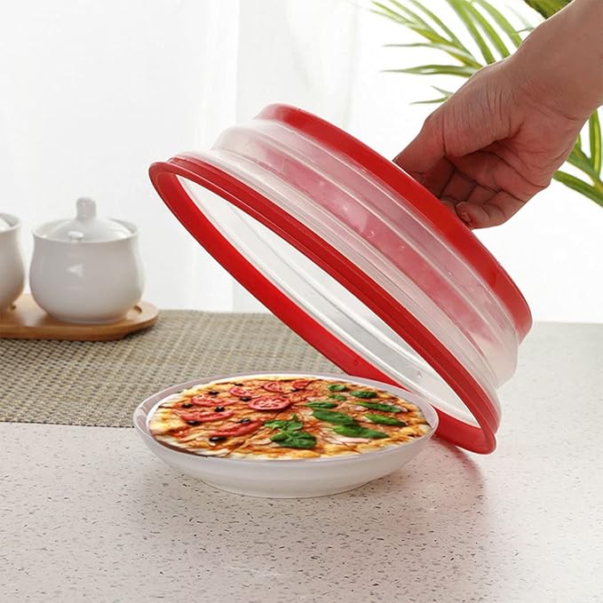 Small Collapsible Microwave Splatter Cover, Microwave Plate Cover - Image 5