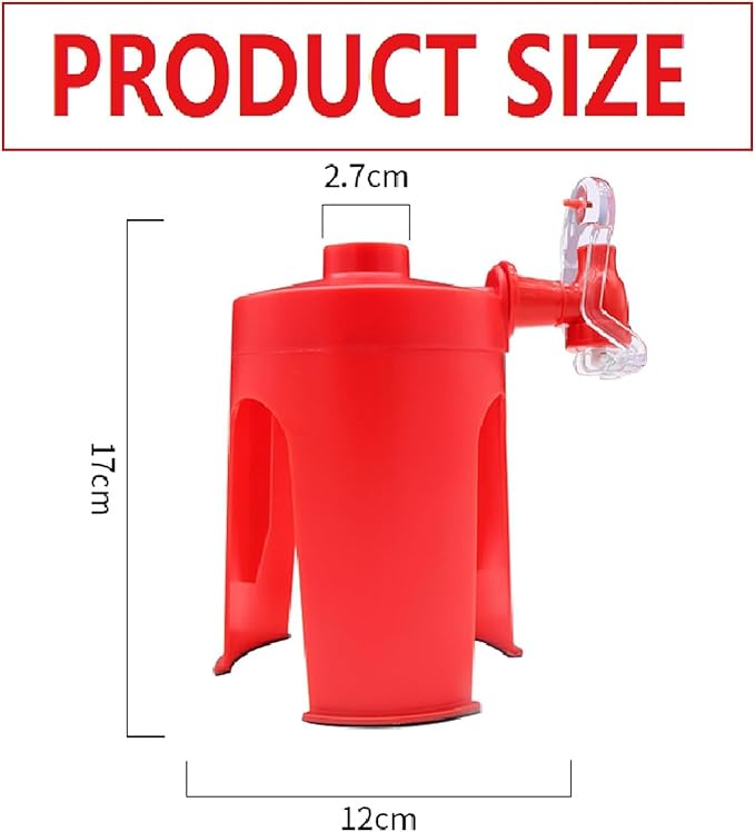 Hand Pressure Carbonated Beverage Dispenser, Soda Dispenser Hand Pressure Coke - Image 6