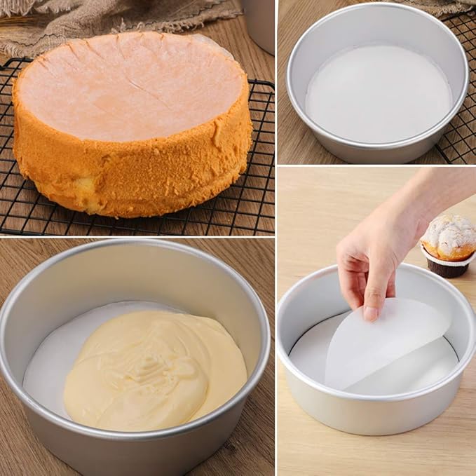 Baking Parchment Rounds, Non Stick 10 Inch Round Parchment Paper/Cake Parchment - Image 9