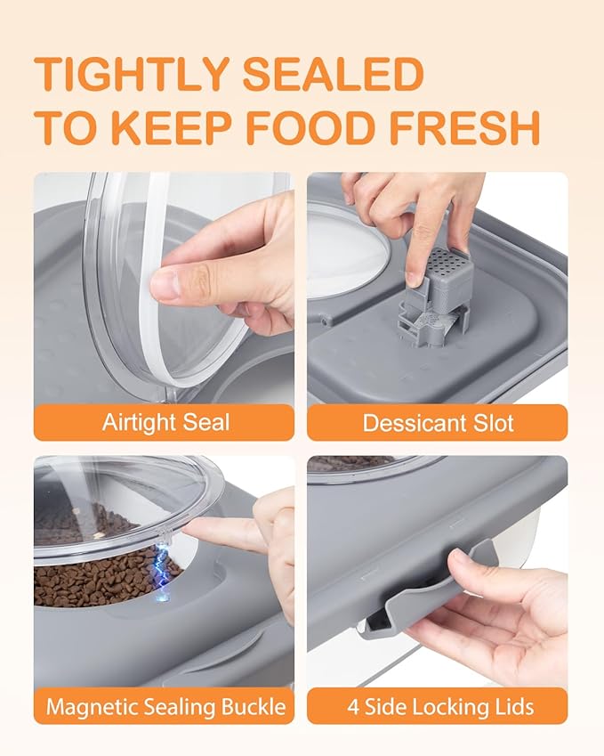 15-23 Lbs Dog Food Storage Container, Collapsible Dog Food Container - Image 4