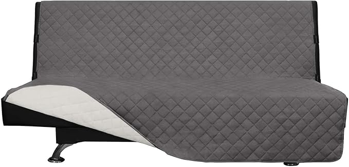 Easy-Going Futon Sofa Slipcover Reversible Sofa Cover Armless Cover Furniture by Easy-Going