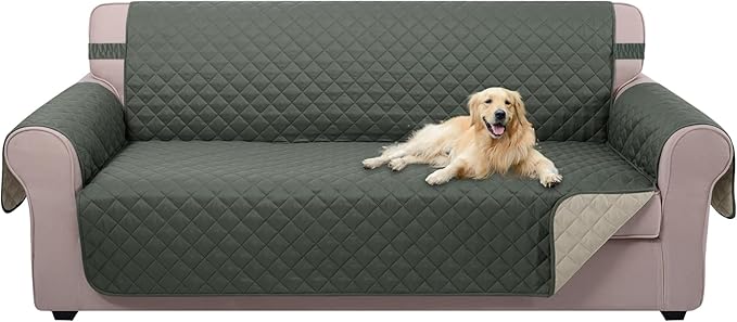 U-NICE HOME 4 Seater Sofa Cover 91 Inch Large Couch Covers by U-NICEHOME