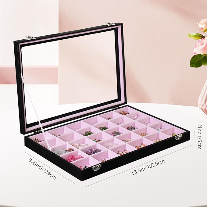 Stratalife Jewelry Organizer Earring Holder Jewelry Tray - Image 6