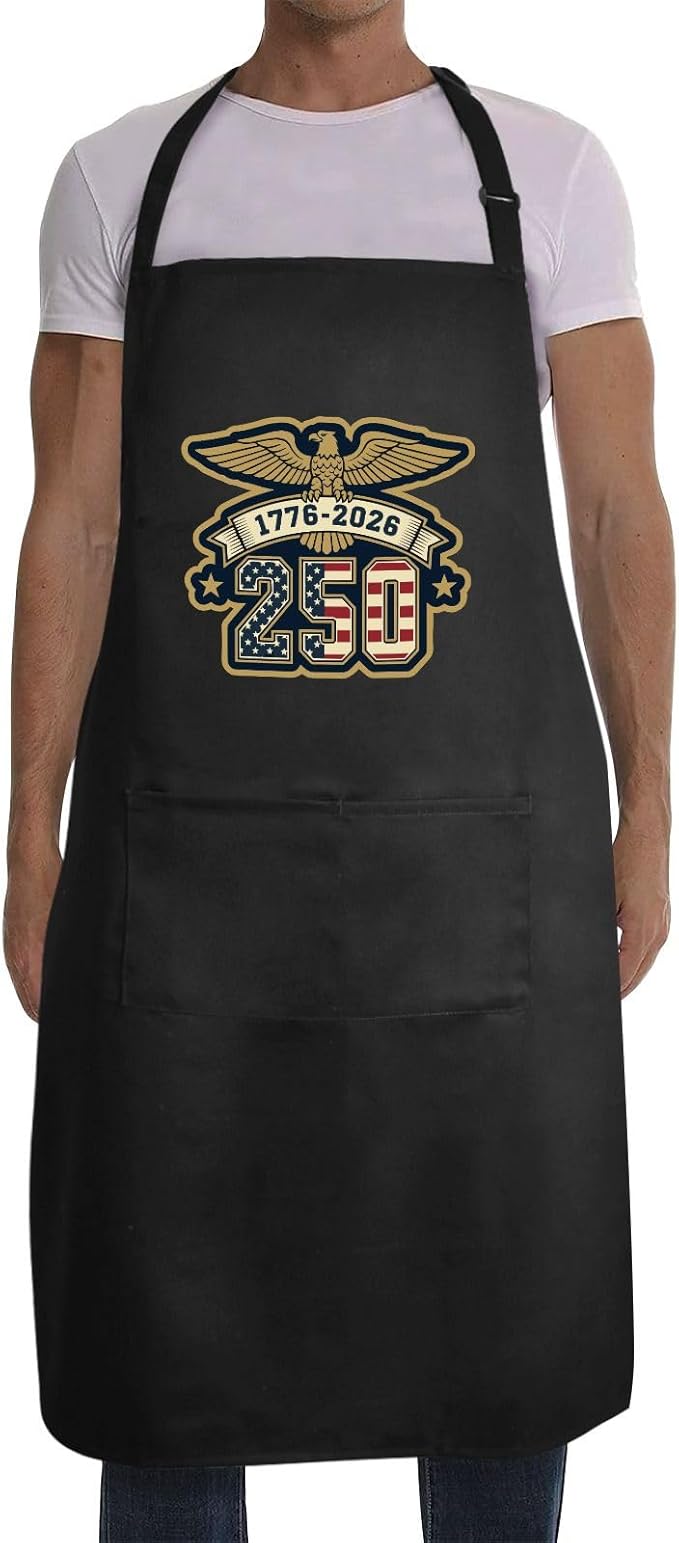Us 250 Years Of Freedoms Apron by Unknown