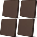 Newwiee Set of 4 Stretch Patio Cushion Covers Sofa Couch Seat Chair Slipcovers by Newwiee