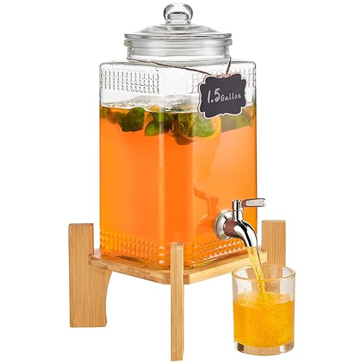 VEVOR Beverage Dispenser, 1.5 Gallon Drink Dispensers