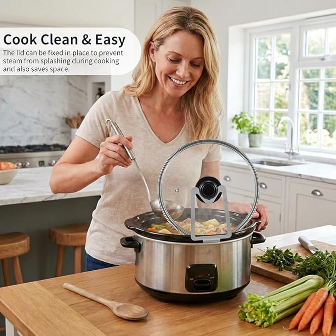Slow Cooker Lid Holder Fit for Crockpo-t, Slow Cooker Lid Holder Fits Various - Image 3