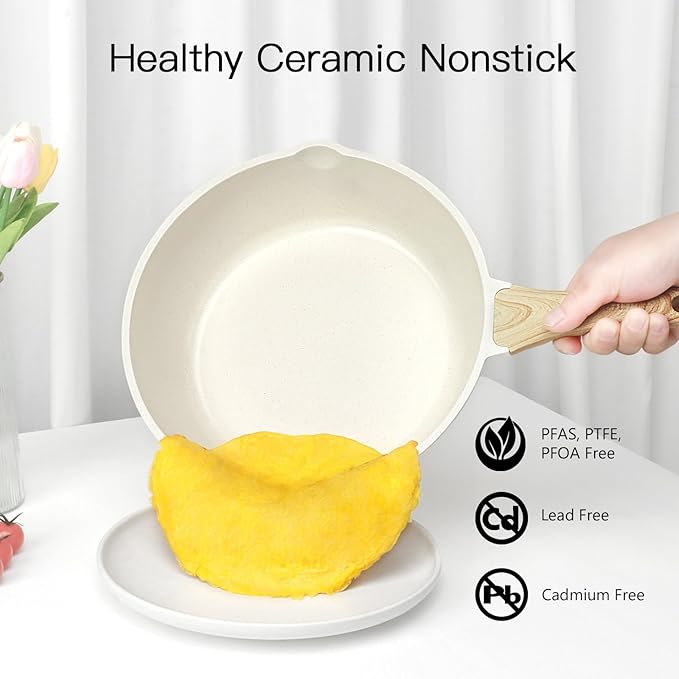 GiPP Ceramic Pots and Pans Set Non Stick - Image 3