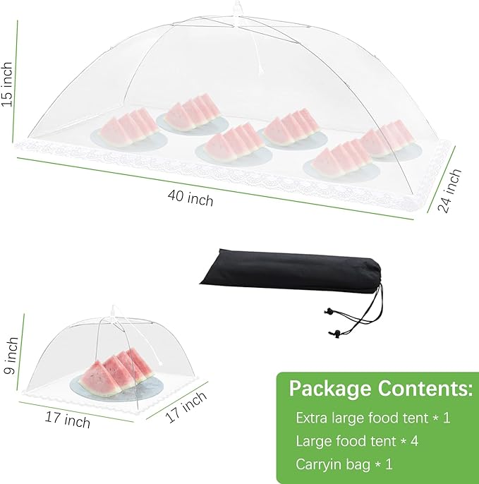 Mesh Food Covers for Outside - Image 6