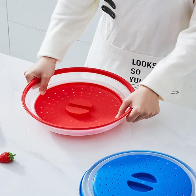 Collapsible Microwave Splatter Cover, 10.5 Inch, Dishwasher-safe, Microwave - Image 6