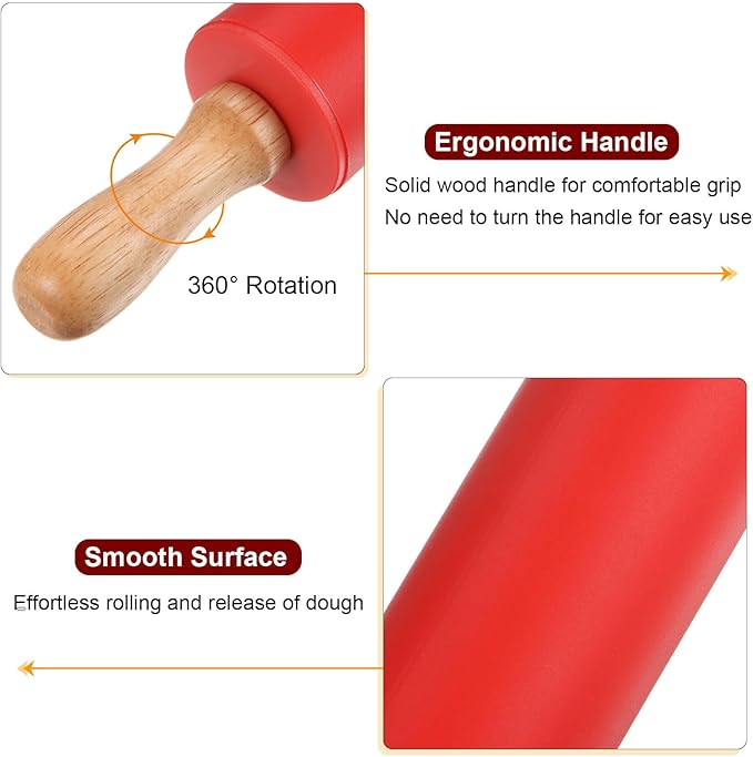 HARFINGTON Silicone Rolling Pins - Image 4