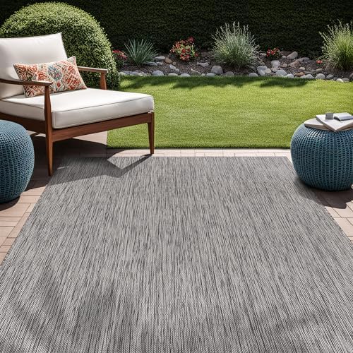 Beverly Rug Indoor Outdoor Rug 8x10, Washable Outside Carpet for Patio, Deck,...