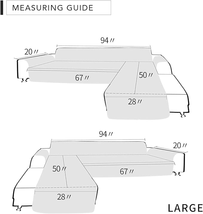 Easy-Going Sectional Couch Covers - Image 6