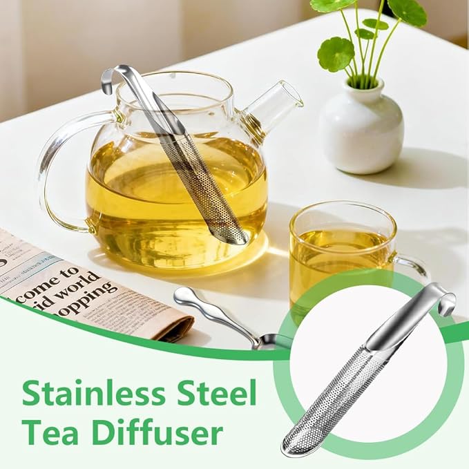 Stainless Steel Tea Diffuser, 2026 Upgraded Tea Pipe Infuser - Image 8