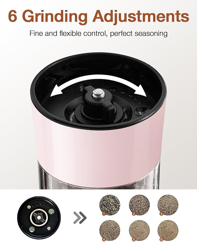 Gravity Electric Salt and Pepper Grinder Set - Image 5