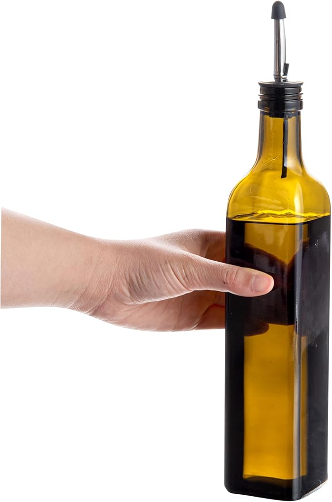 Restaurantware RW Base 16.9 Ounce Olive Oil Dispenser 1 Kitchen Oil Dispenser - Image 10