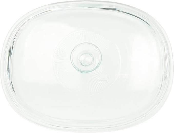 CorningWare FS2 2.5qt/2.35L Oval French White Casserole Dish & DC1.5C 1-1.75L - Image 5