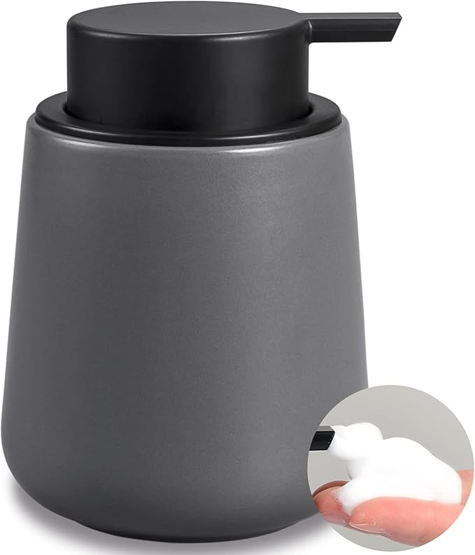 BosilunLife Foam Soap Dispenser - 12 oz Bathroom Lotion Hand Pump Dispenser by BosilunLife